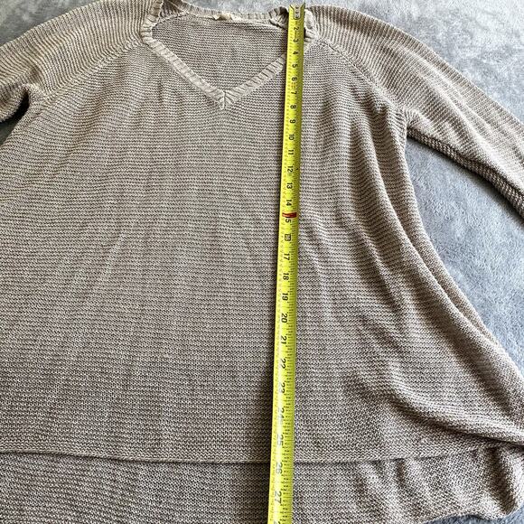 Eileen Fisher Knit Linen Sweater Top Women's XL Boho Cottagecore - Picture 8 of 10
